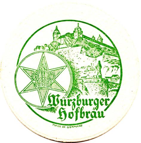 würzburg wü-by hof grün 1ab (rund215-made in germany) 